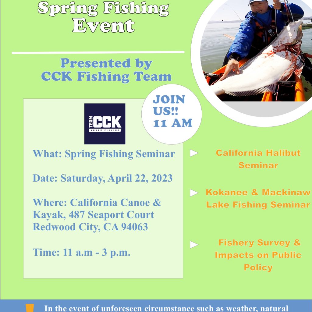 CCK Fishing Team 2023 Spring Seminar