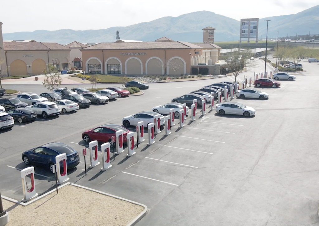 Tesla Super Charging Network
