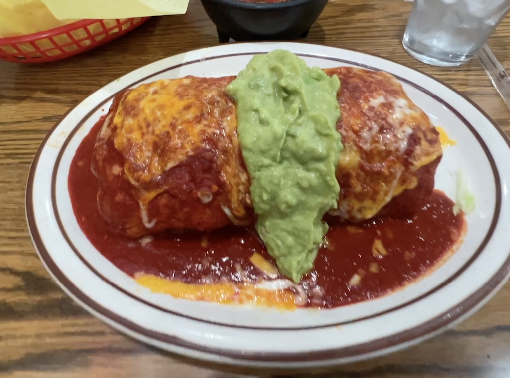 Zacatecas restaurant red burrito