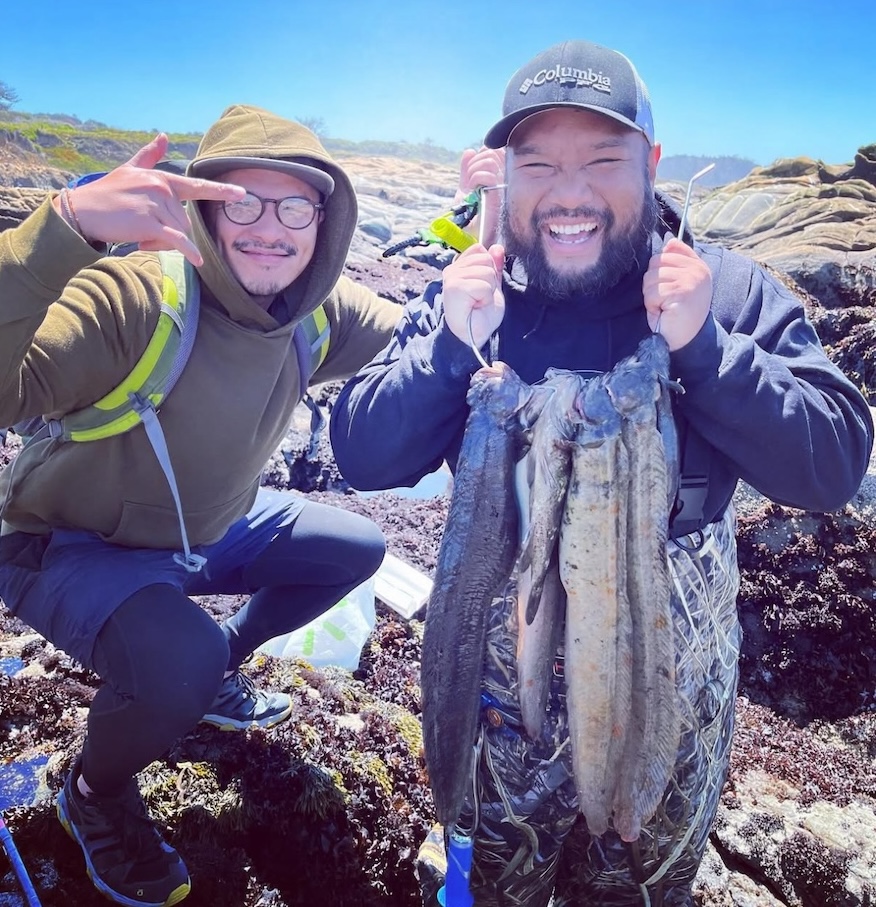 Mark Aquino "Outdoor School of Thought" with some Eels